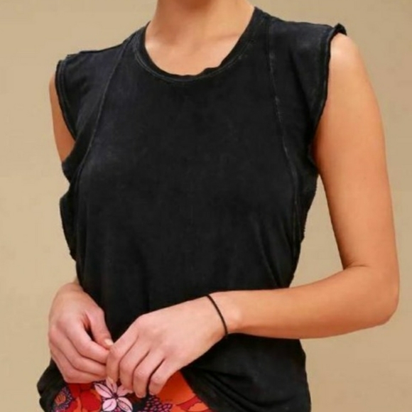 Free People | Black Tank Top - Picture 2 of 15